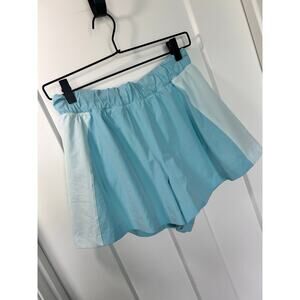 Athleta Girls Pull-On Athletic Shorts‎ Stretch Activewear Running Blue Size XL